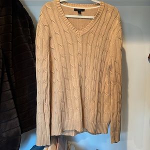Express tan sweater